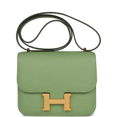 hermes constance vert criquet|Hermes Constance 18 Vert Criquet Epsom Marquette .